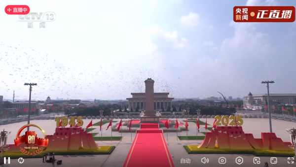 中金宸大 北京日报独家揭秘 | 8万羽和平鸽如何在天安门广场上空集结盘旋？